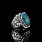 Natural Turquoise Ring (6.5)
