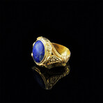 Natural Lapis Lazuli Ring (8.5)