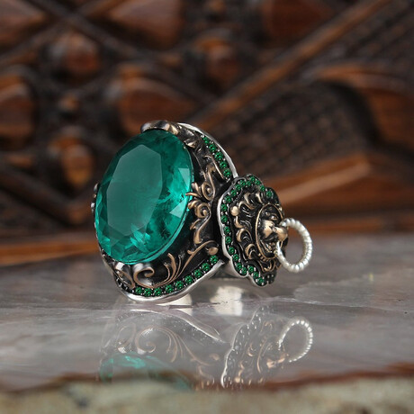 Green Tourmaline Ring (5)