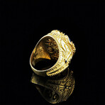 Gold Coated Onyx Ring (7)