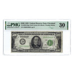 1928 $500 High Denomination Federal Reserve Note // PMG Certified Very Fine 30 Condition
