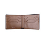 Tom Ford // Glossy Lizard Bifold Leather // Brown