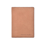 Brunello Cucinelli // Passport + Document Holder // Brown + Beige