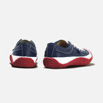 101 Sneaker // Navy + Red (US: 6)