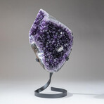 Genuine Brazilian Amethyst Crystal Cluster on Custom Stand // 6.6 lb