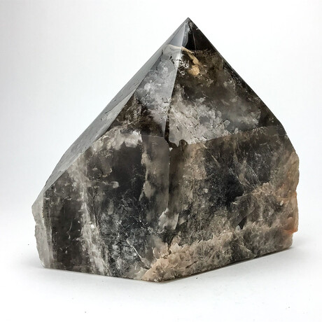 Genuine Polished Smoky Quartz Crystal Point