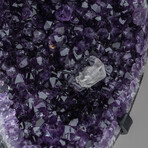 Genuine Brazilian Amethyst Crystal Cluster on Custom Stand // 6.6 lb