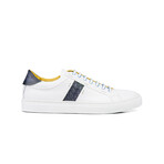 Giuseppe Low Top Leather Sneakers // White (Euro: 42)