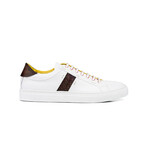 Lazaro Low Top Leather Sneakers // White (Euro: 47)