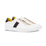 Lazaro Low Top Leather Sneakers // White (Euro: 47)
