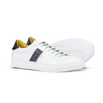Giuseppe Low Top Leather Sneakers // White (Euro: 42)