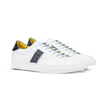 Giuseppe Low Top Leather Sneakers // White (Euro: 42)