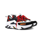 Antonio Sock Sneakers // White + Black (Euro: 43)