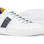 Giuseppe Low Top Leather Sneakers // White (Euro: 42)