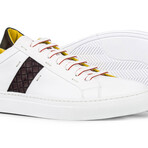 Lazaro Low Top Leather Sneakers // White (Euro: 47)