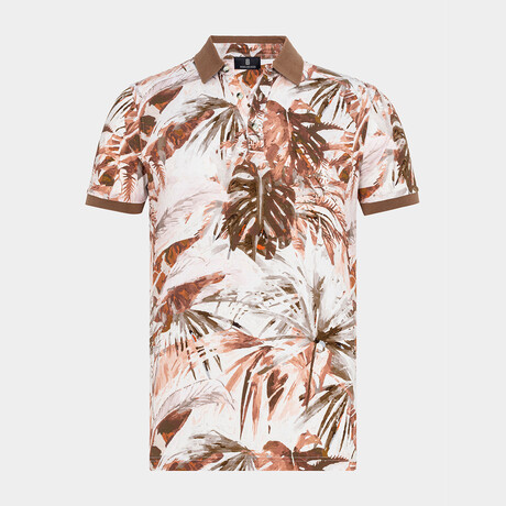 Alli Polo Shirt // Brown (Small)