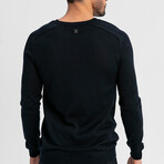 Beck Sweater // Navy (Small)