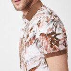 Alli Polo Shirt // Brown (Small)