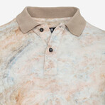 Derecha Polo Shirt // Beige (Small)