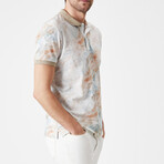 Derecha Polo Shirt // Beige (Small)