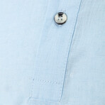Della Polo Shirt // Blue (Small)