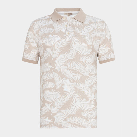 Bella Polo Shirt // Beige (Small)