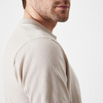 Retu Knit Polo // Beige (Small)