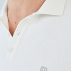 Elios Knit Polo // Ecru (Small)