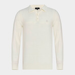 Elios Knit Polo // Ecru (Small)