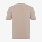 Retu Knit Polo // Beige (Small)