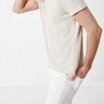 Gioran Polo Shirt // Ecru (Small)