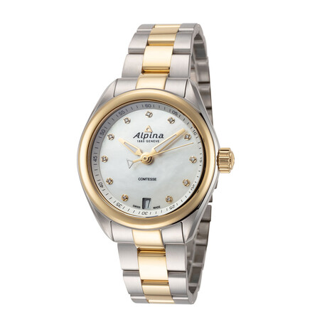 Alpina Ladies Comtesse Quartz // AL-240MPWD2C3B
