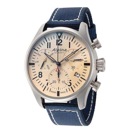 Alpina Startimer Pilot Quartz // AL-371BG4S6