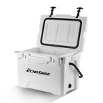 EchoSmile White Rotomolded Cooler // 25qt
