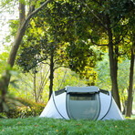 EchoSmile Pop-Up Tent + Rain Fly // 4-6 Person