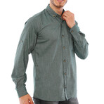 Domenico Button-Up Shirt // Green (Small)