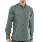 Domenico Button-Up Shirt // Green (Small)