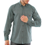 Domenico Button-Up Shirt // Green (Small)