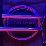 Glowy Sports Adjustable Height Steel Jump Rope (Single)