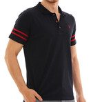 Sagan Polo Shirt // Dark Blue (3X-Large)