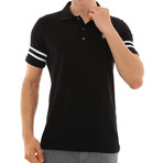 Sagan Polo Shirt // Black (Small)
