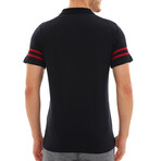 Sagan Polo Shirt // Dark Blue (3X-Large)