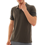Sagan Polo Shirt // Khaki (Small)