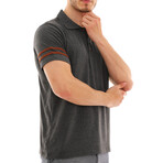 Sagan Polo Shirt // Anthracite (Small)