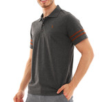 Sagan Polo Shirt // Anthracite (Small)