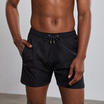 Deluxe Swim Trunks // Black (M)