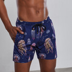 Jellyfish Swim Trunks // Navy (2XL)