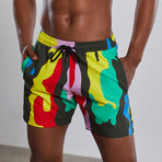 Rick Swim Trunks // Multicolor (S)