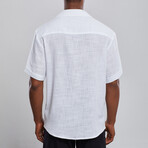 Organic Cotton Oversize Shirt // White (2XL)