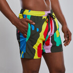 Rick Swim Trunks // Multicolor (S)